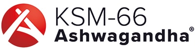 Logo ashwagandha KSM-66 sélectionné par Nutrixeal.